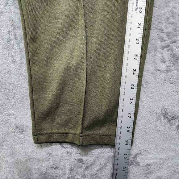 Mondetta Pants Womens XXL Green Pintuck Straight Leg Pull On Pockets Athleisure - Picture 12 of 14